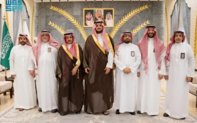 محافظ الطائف يستقبل رئيس وأعضاء مجلس إدارة نادي وجّ الرياضي
