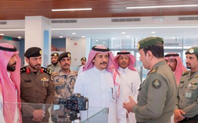 صور.. محافظ حفر الباطن يطمئن على جاهزية مدينة الحجاج في منفذ الرقعي