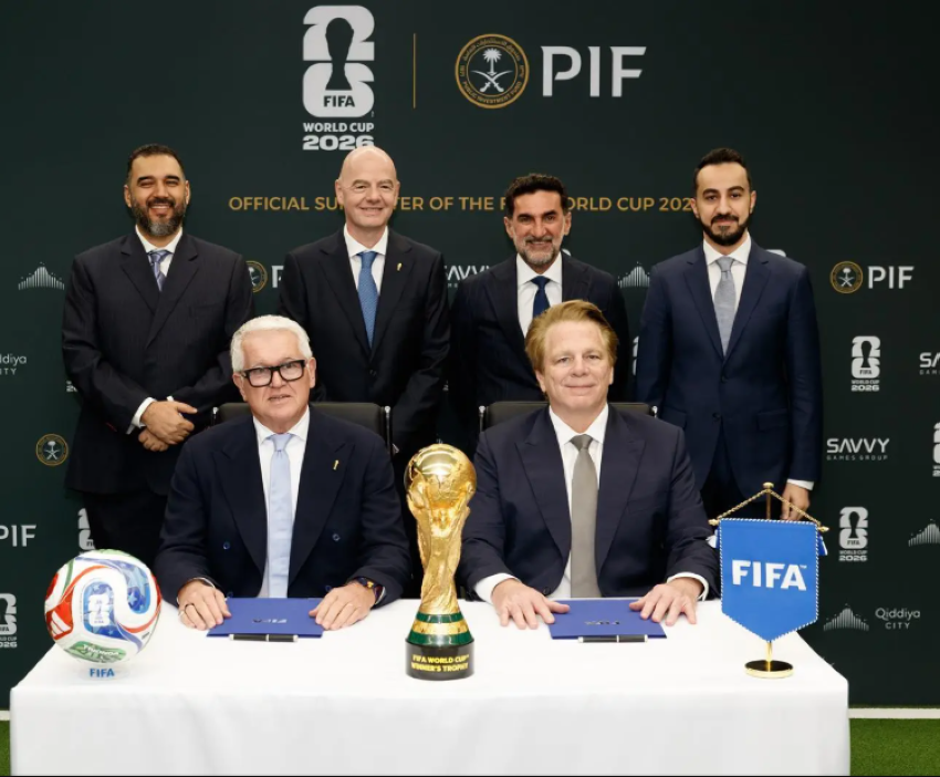 صندوق الاستثمارات العامة داعم رسمي لبطولة كأس العالم FIFA 2026™
