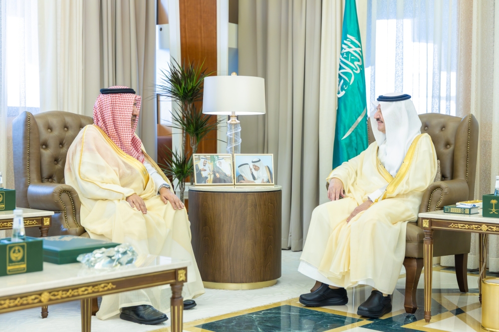 أمير الشرقية يستقبل رئيس وأعضاء الهيئة السعودية للمقاولين