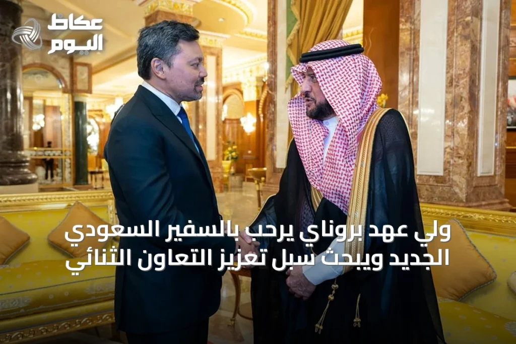 ولي عهد بروناي يرحب بالسفير السعودي الجديد ويبحث سُبل تعزيز التعاون الثنائي