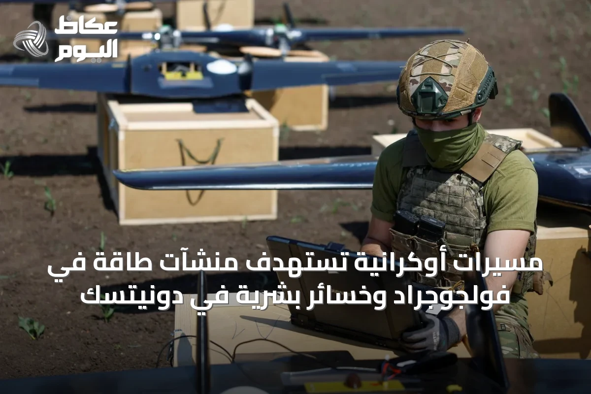 مسيرات أوكرانية تستهدف منشآت طاقة في فولجوجراد وخسائر بشرية في دونيتسك