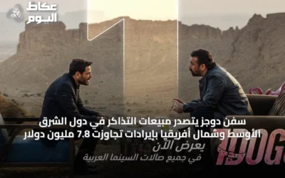 سفن دوجز يتصدر مبيعات التذاكر في دول الشرق الأوسط وشمال أفريقيا بإيرادات تجاوزت 7.8 مليون دولار