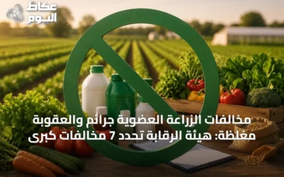 مخالفات الزراعة العضوية جرائم والعقوبة مغلظة: هيئة الرقابة تحدد 7 مخالفات كبرى