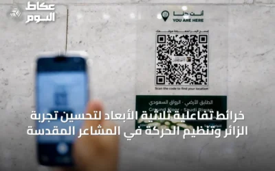 الخرائط ثلاثية الأبعاد تعزز تجربة الزائر في المسجد الحرام وتسهّل تنقلاته