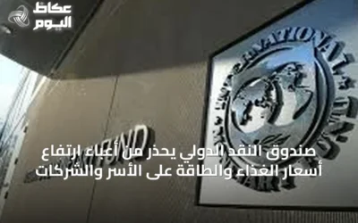 صندوق النقد الدولي يحذر من أعباء ارتفاع أسعار الغذاء والطاقة على الأسر والشركات