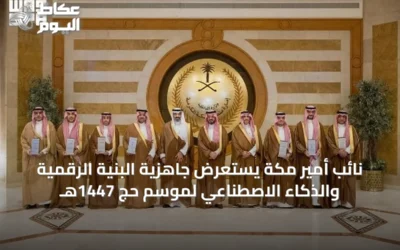 نائب أمير مكة يستعرض جاهزية البنية الرقمية والذكاء الاصطناعي لموسم حج 1447هـ