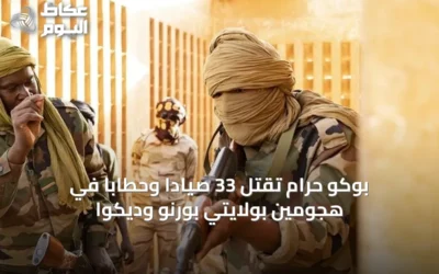 بوكو حرام تقتل 33 صياداً وحطاباً في هجومين بولايتي بورنو وديكوا