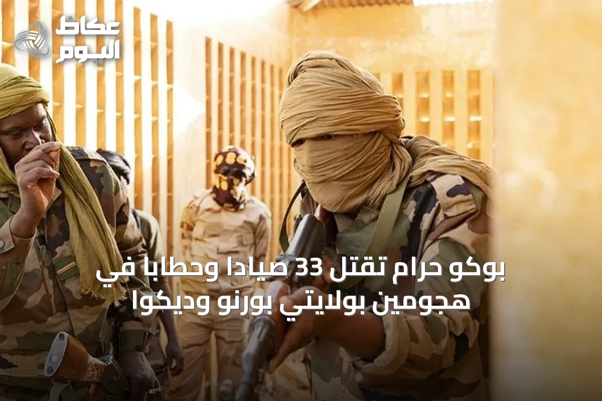 بوكو حرام تقتل 33 صياداً وحطاباً في هجومين بولايتي بورنو وديكوا