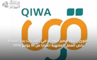 «قوى» تحدد مصير العمالة في المنشآت: بدء إسقاط رخص العمل المنتهية اعتباراً من 30 يونيو 2026