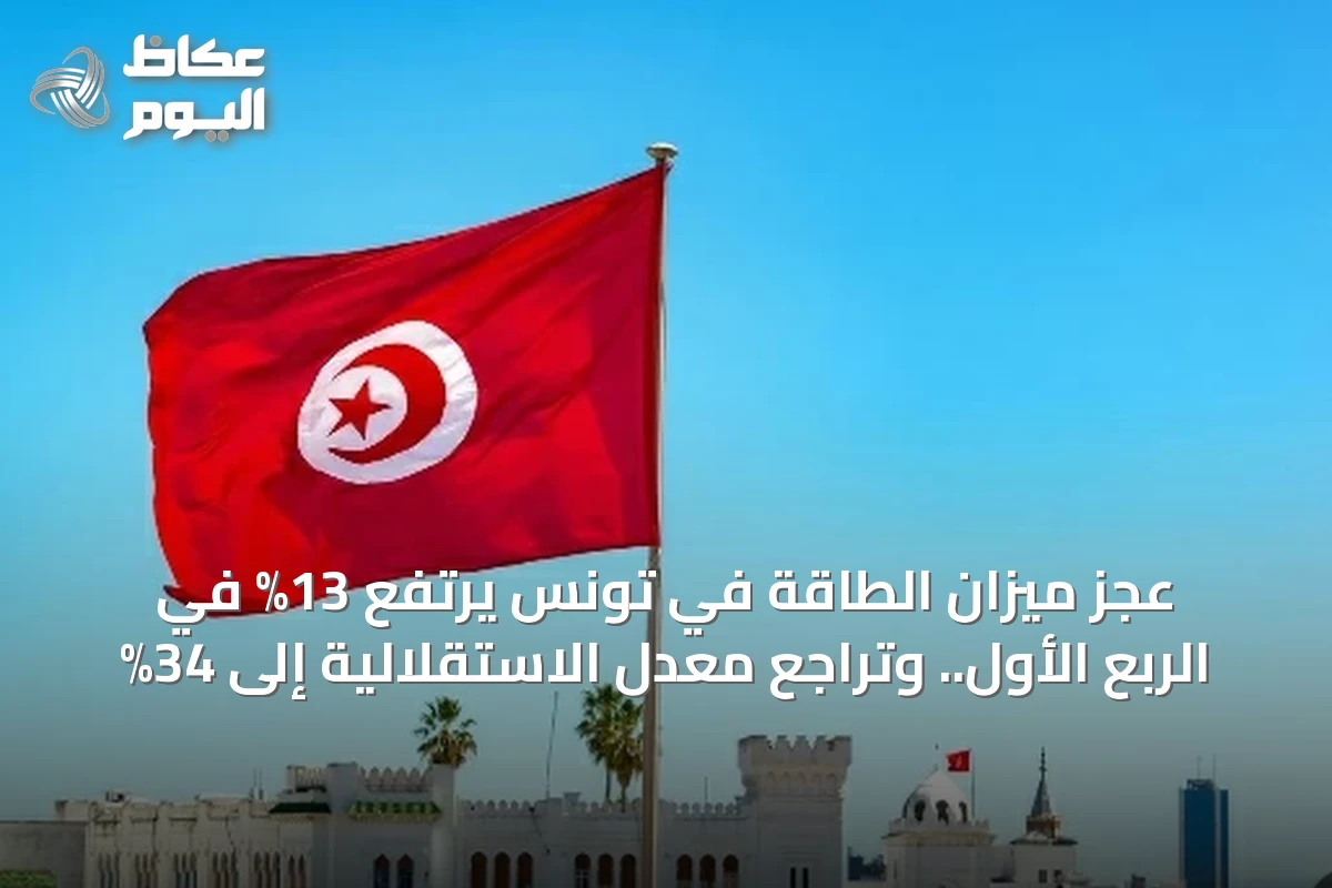 عجز ميزان الطاقة في تونس يرتفع 13% في الربع الأول.. وتراجع معدل الاستقلالية إلى 34%