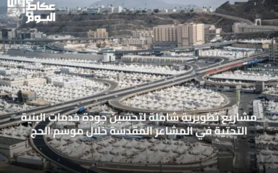 مشروعات حج متكاملة تدعم البنية التحتية وتُعزز الخدمات في مكة والمدينة والطائف وجدة