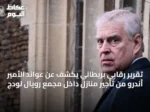 تقرير رقابي بريطاني يكشف عن عوائد الأمير أندرو من تأجير منازل داخل مجمع رويال لودج