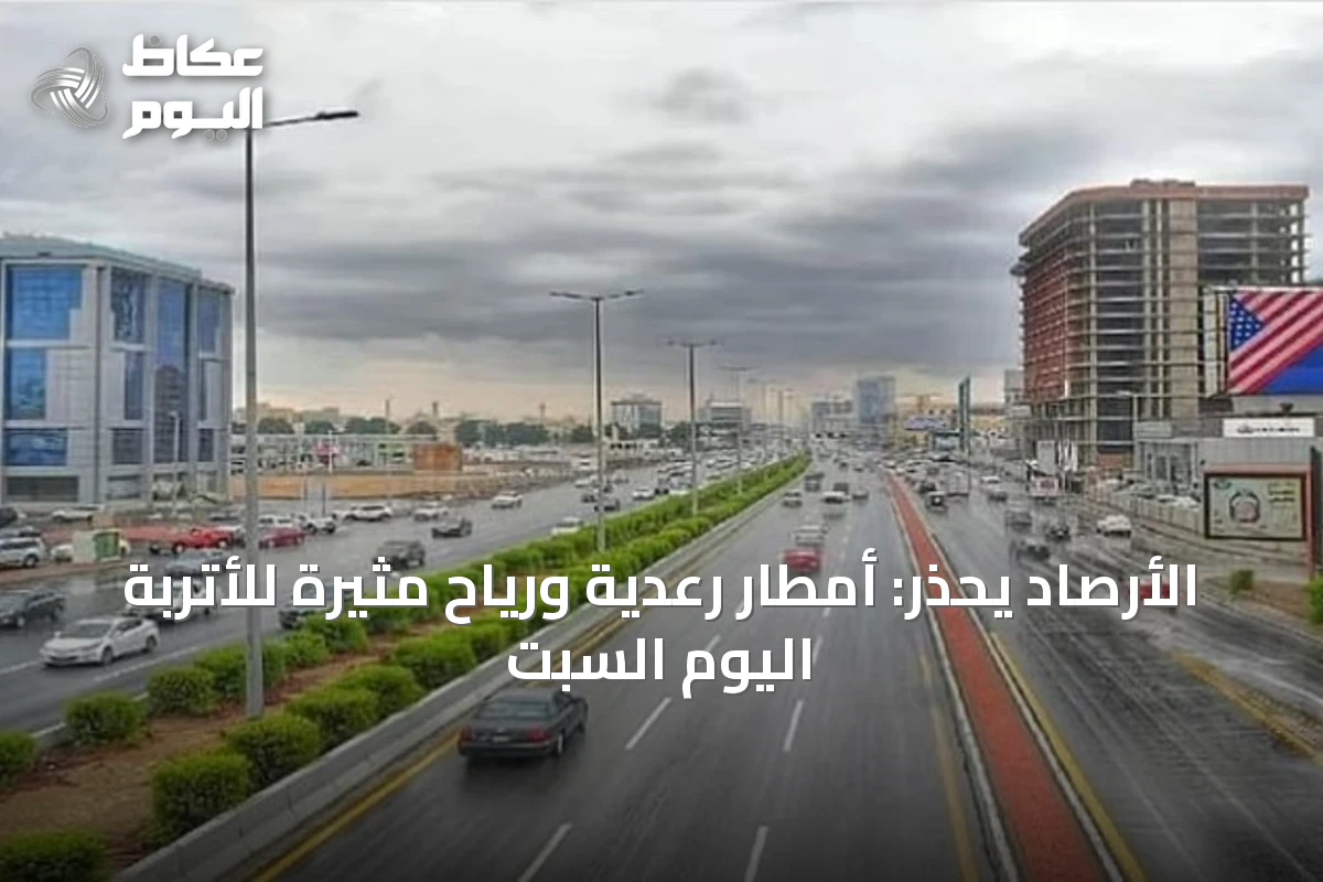 الأرصاد يحذر: أمطار رعدية ورياح مثيرة للأتربة اليوم السبت