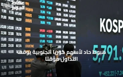 هبوط حاد لأسهم كوريا الجنوبية يوقف التداول مؤقتاً