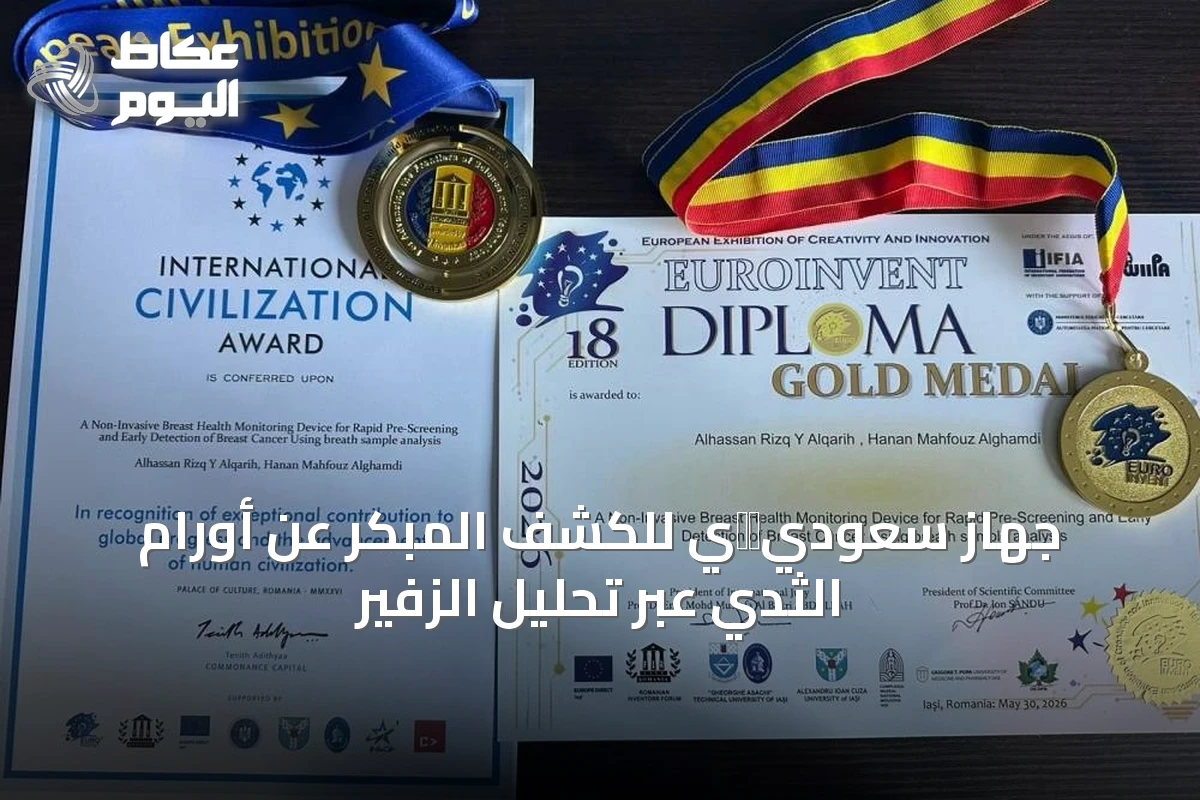 جهاز سعودي مبتكر للكشف المبكر عن أورام الثدي عبر تحليل الزفير
