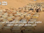 مشروع “مسام” يزيل أكثر من ألفي لغم من شتى مناطق اليمن خلال أسبوع