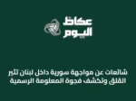 شائعات عن مواجهة سورية داخل لبنان تثير القلق وتكشف فجوة المعلومة الرسمية