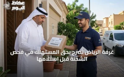غرفة الرياض تُصرّح بحق المستهلك في فحص الشحنة قبل استلامها