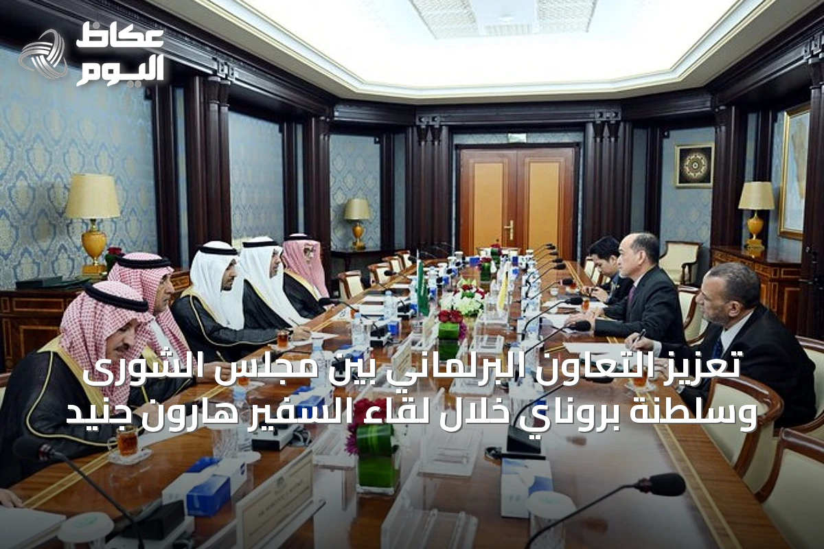تعزيز التعاون البرلماني بين مجلس الشورى وسلطنة بروناي خلال لقاء السفير هارون جنيد