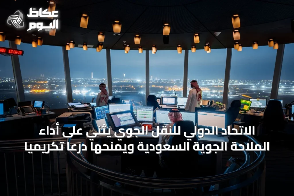 الاتحاد الدولي للنقل الجوي يثني على أداء الملاحة الجوية السعودية ويمنحها درعاً تكريمياً