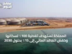 المملكة تستهدف تغطية 100٪ لسكانها وخفض الفاقد المائي إلى 15٪ بحلول 2030