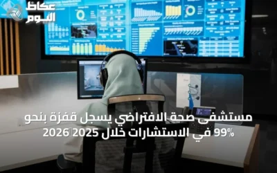 مستشفى صحة الافتراضي يسجل قفزة بنحو 99% في الاستشارات خلال 2025‑2026