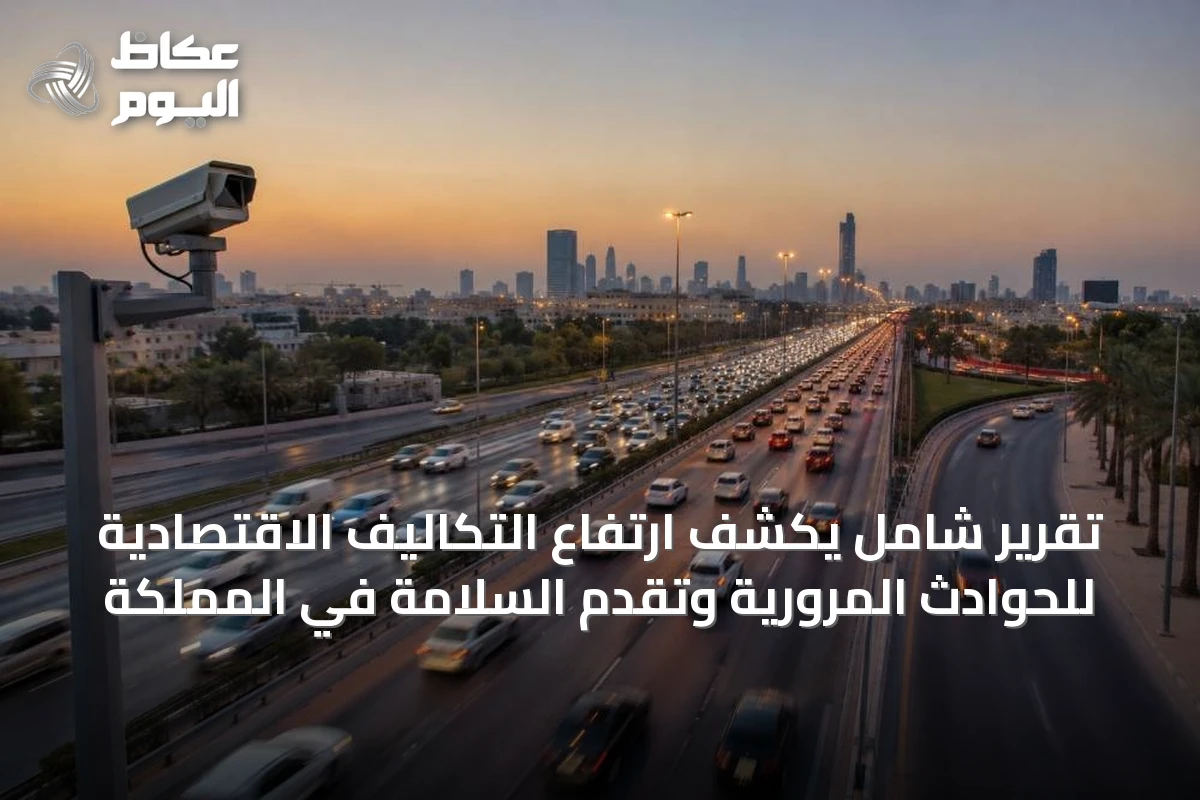 تقرير شامل يكشف ارتفاع التكاليف الاقتصادية للحوادث المرورية وتقدم السلامة في المملكة