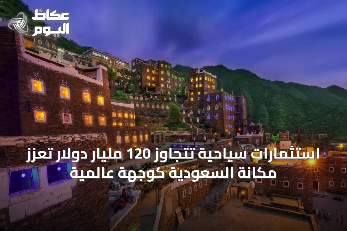 استثمارات سياحية تتجاوز 120 مليار دولار تعزز مكانة السعودية كوجهة عالمية