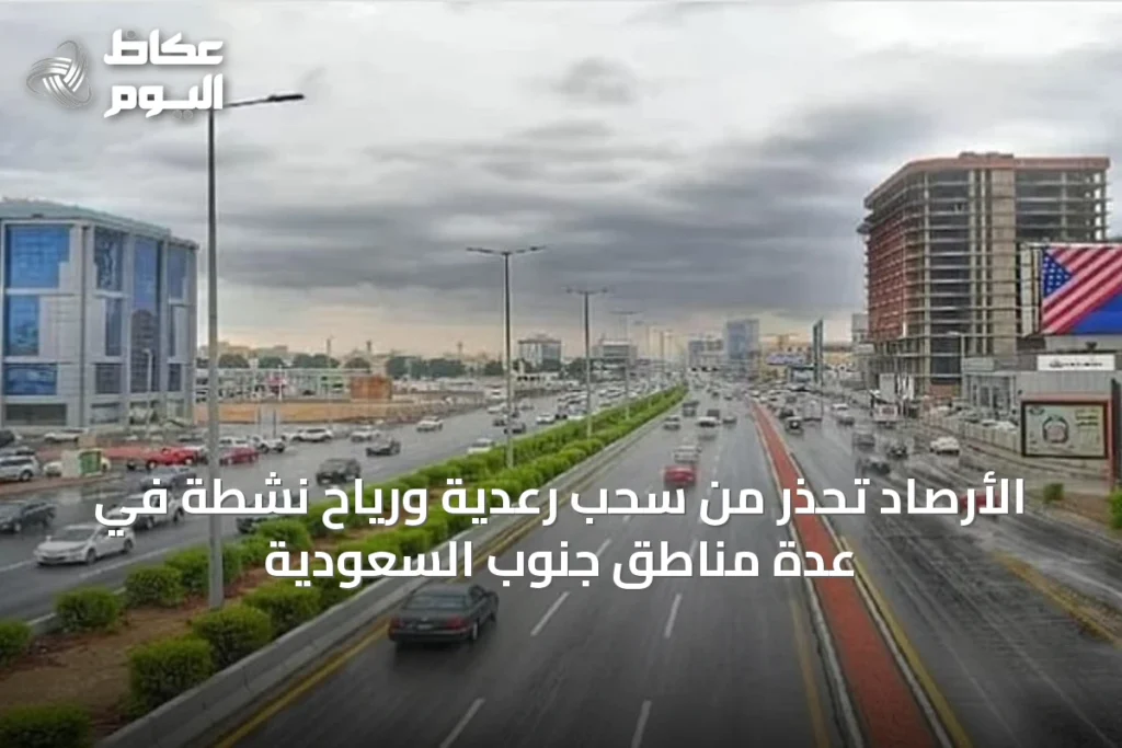 الأرصاد تحذر من سحب رعدية ورياح نشطة في عدة مناطق جنوب السعودية