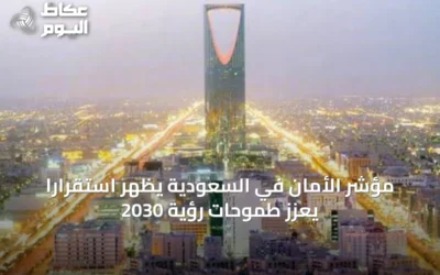مؤشر الأمان في السعودية يظهر استقراراً يعزز طموحات رؤية 2030