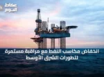 انخفاض مكاسب النفط مع مراقبة مستمرة لتطورات الشرق الأوسط