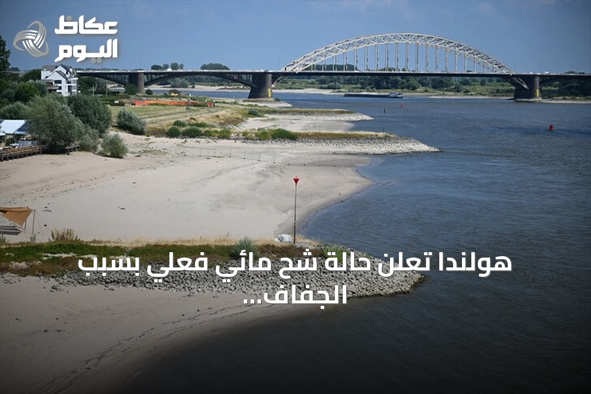 هولندا تعلن حالة شح مائي فعلي بسبب الجفاف وارتفاع الحرارة