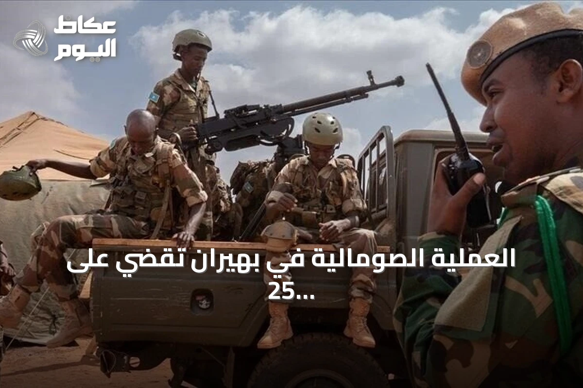 العملية الصومالية في بهيران تقضي على 25 مسلحاً من حركة الشباب