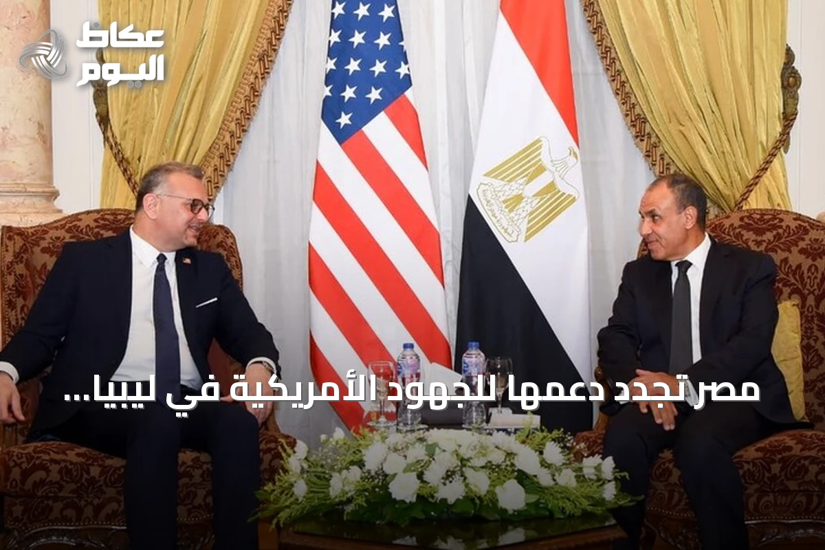 مصر تجدد دعمها للجهود الأمريكية في ليبيا وتناقش تطورات السودان وسد النهضة