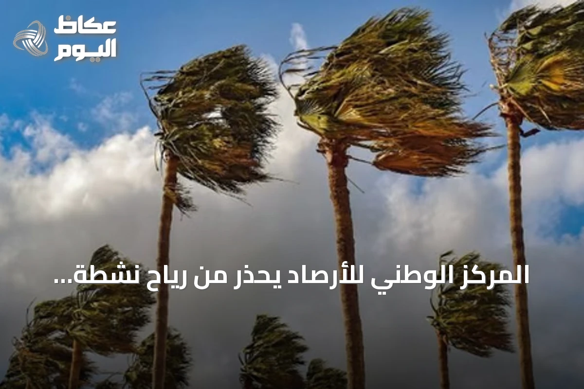 المركز الوطني للأرصاد يحذر من رياح نشطة على أملج والوجه في تبوك