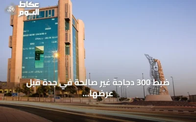 ضبط 300 دجاجة غير صالحة في جدة قبل عرضها للبيع
