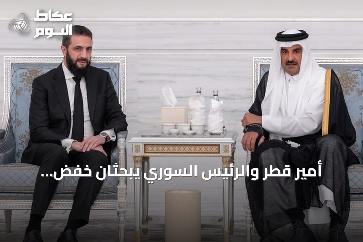 أمير قطر والرئيس السوري يبحثان خفض التصعيد وتعزيز الأمن الإقليمي