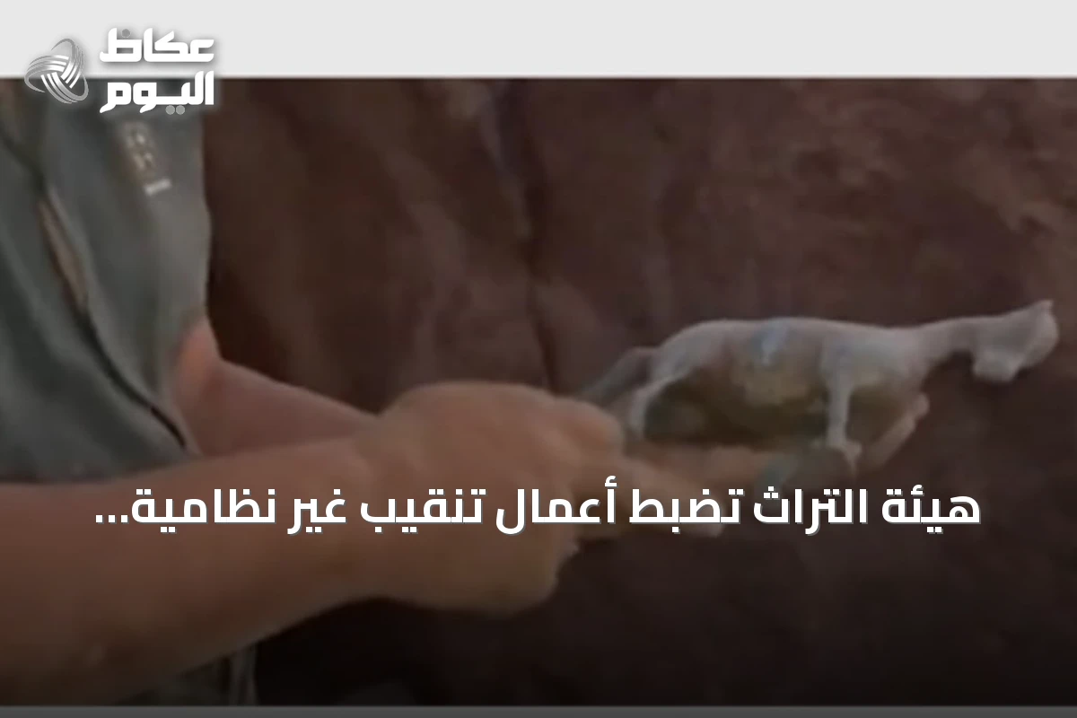 هيئة التراث تضبط أعمال تنقيب غير نظامية وتدعو للإبلاغ عن المخالفات
