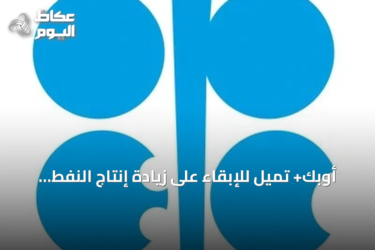 أوبك+ تميل للإبقاء على زيادة إنتاج النفط بـ188 ألف برميل يومياً لشهر سبتمبر