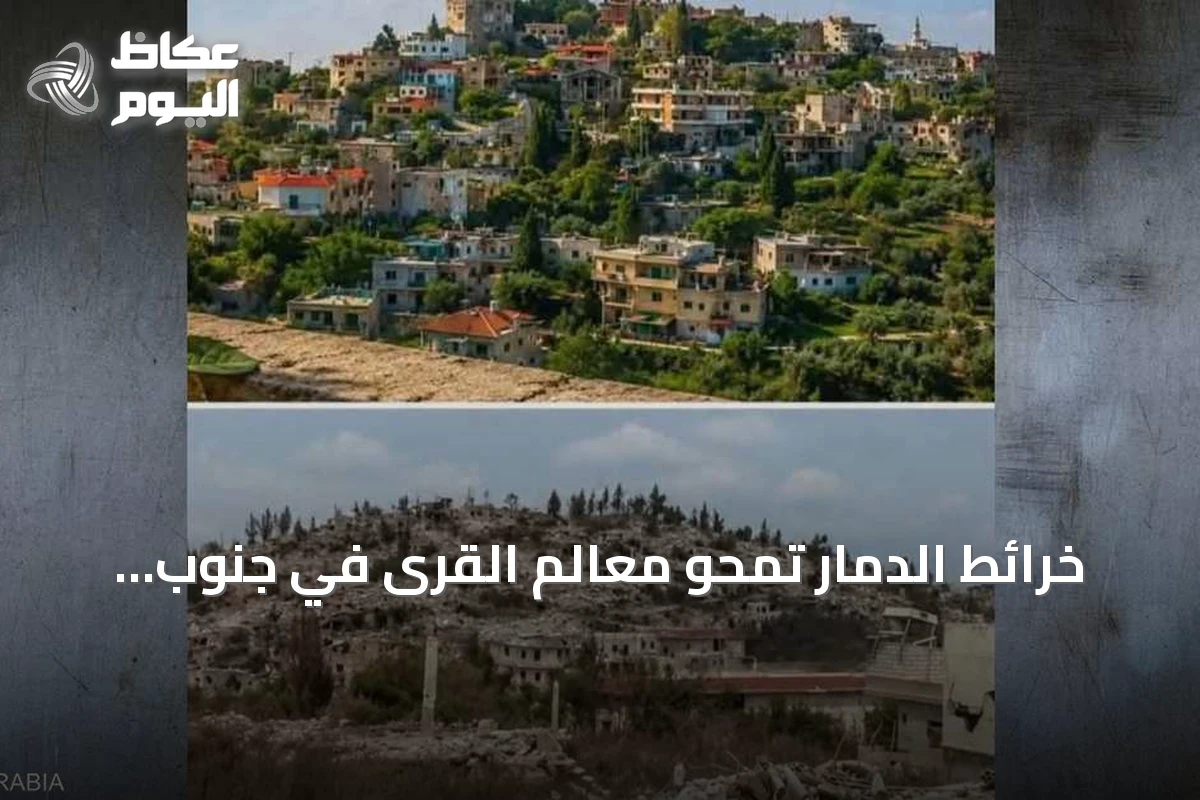 خرائط الدمار تمحو معالم القرى في جنوب لبنان وتثير أزمة ملكيات