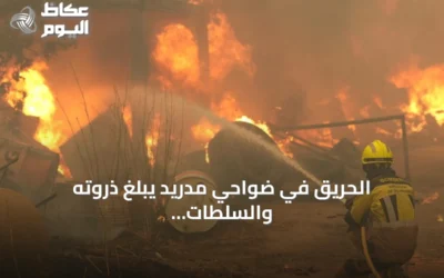الحريق في ضواحي مدريد يبلغ ذروته والسلطات تعترف بعجزها عن إخماده
