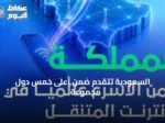 السعودية تتقدم ضمن أعلى خمس دول مجموعة العشرين بسرعة إنترنت متنقل