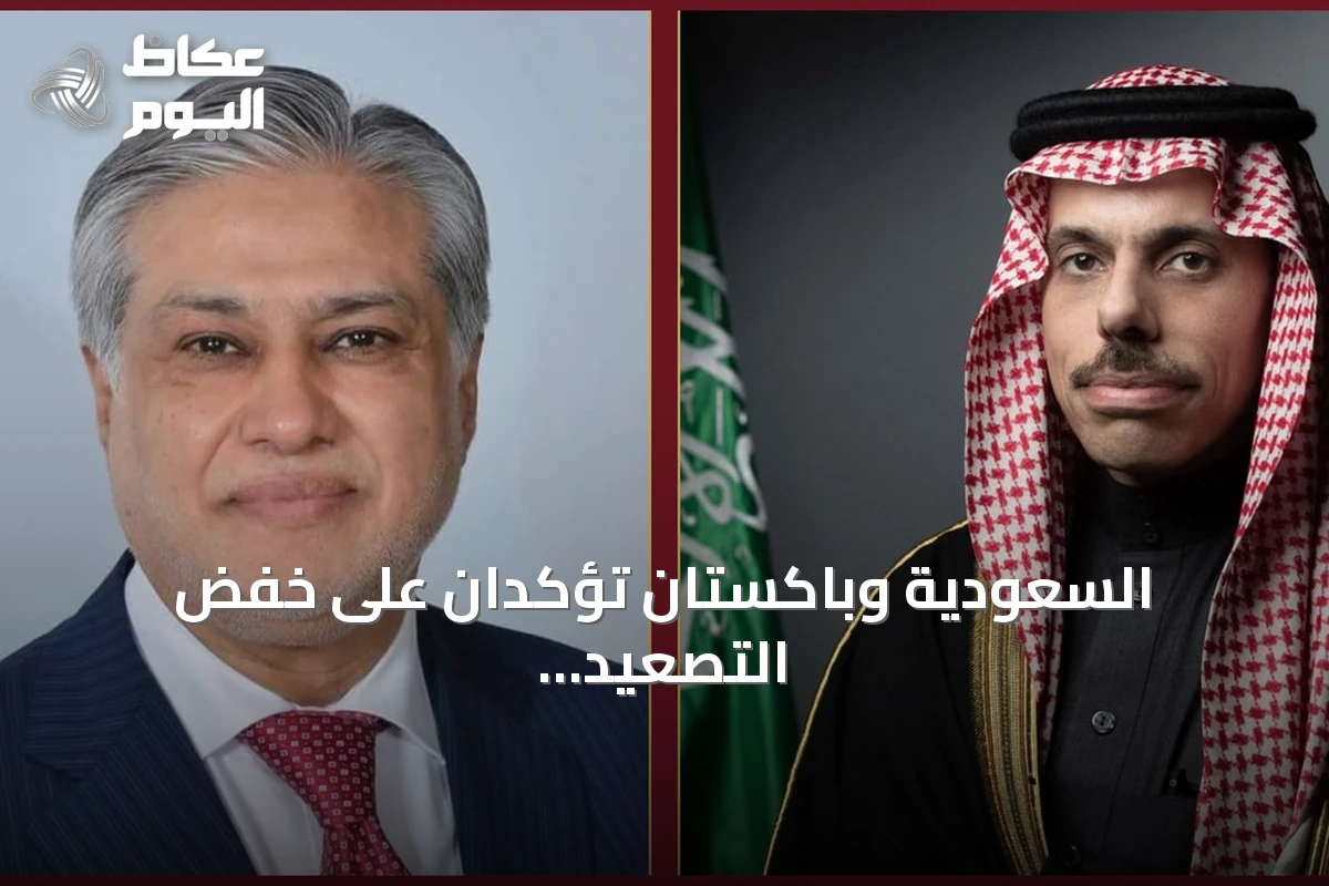 السعودية وباكستان تؤكدان على خفض التصعيد وضمان أمن الممرات المائية