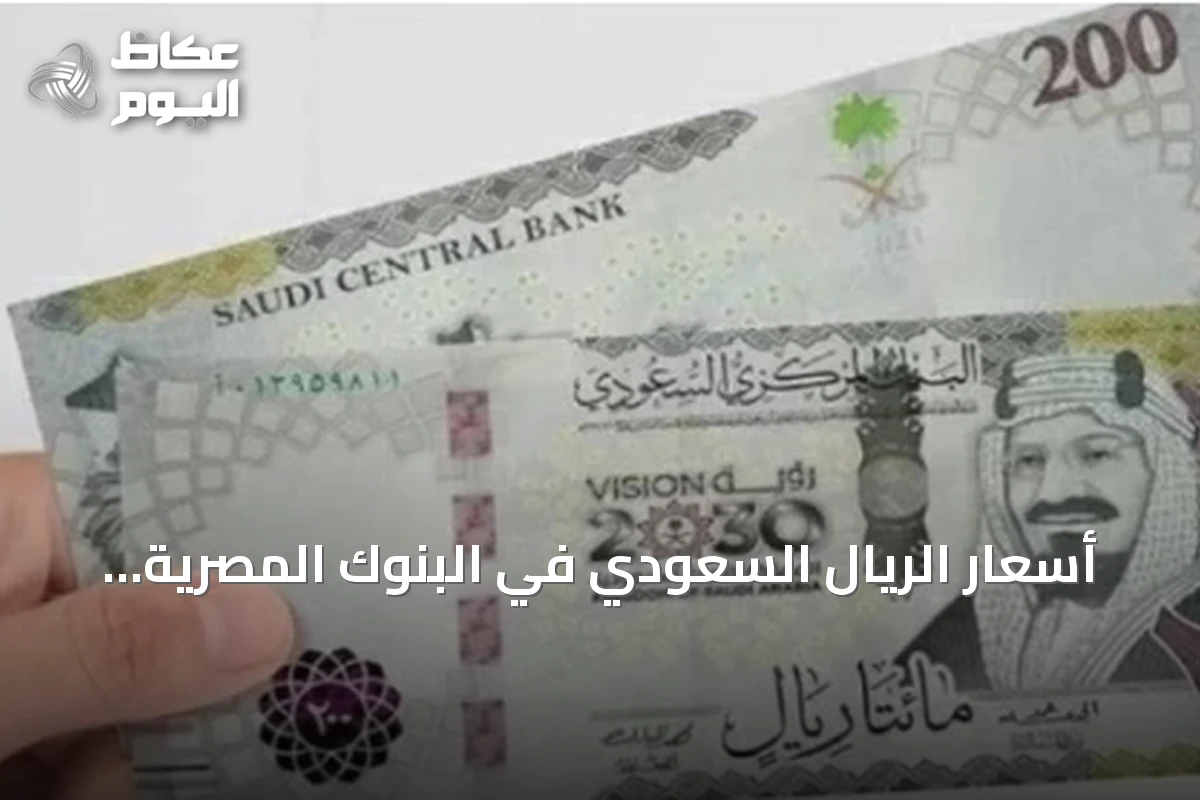 أسعار الريال السعودي في البنوك المصرية تسجل استقراراً مع تباين طفيف