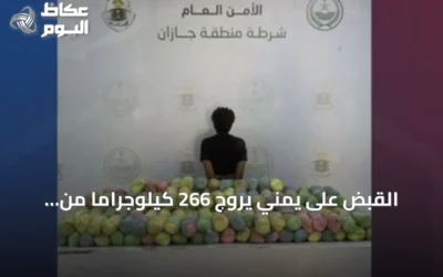 القبض على يمني يروج 266 كيلوجراماً من القات في جازان