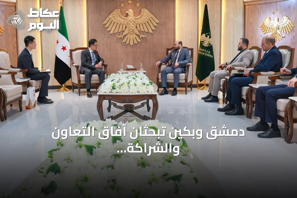 دمشق وبكين تبحثان آفاق التعاون والشراكة في مجال الطاقة