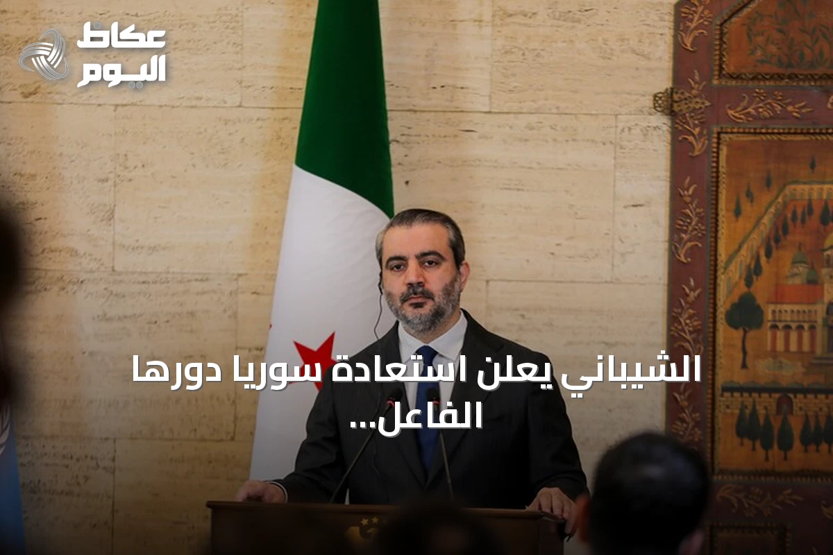 الشيباني يعلن استعادة سوريا دورها الفاعل والمسؤول ضمن الأمم المتحدة