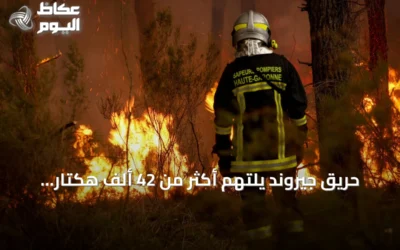 حريق جيروند يلتهم أكثر من 42 ألف هكتار وماكرون يترأس اجتماعًا طارئًا لمواجهة الكارثة