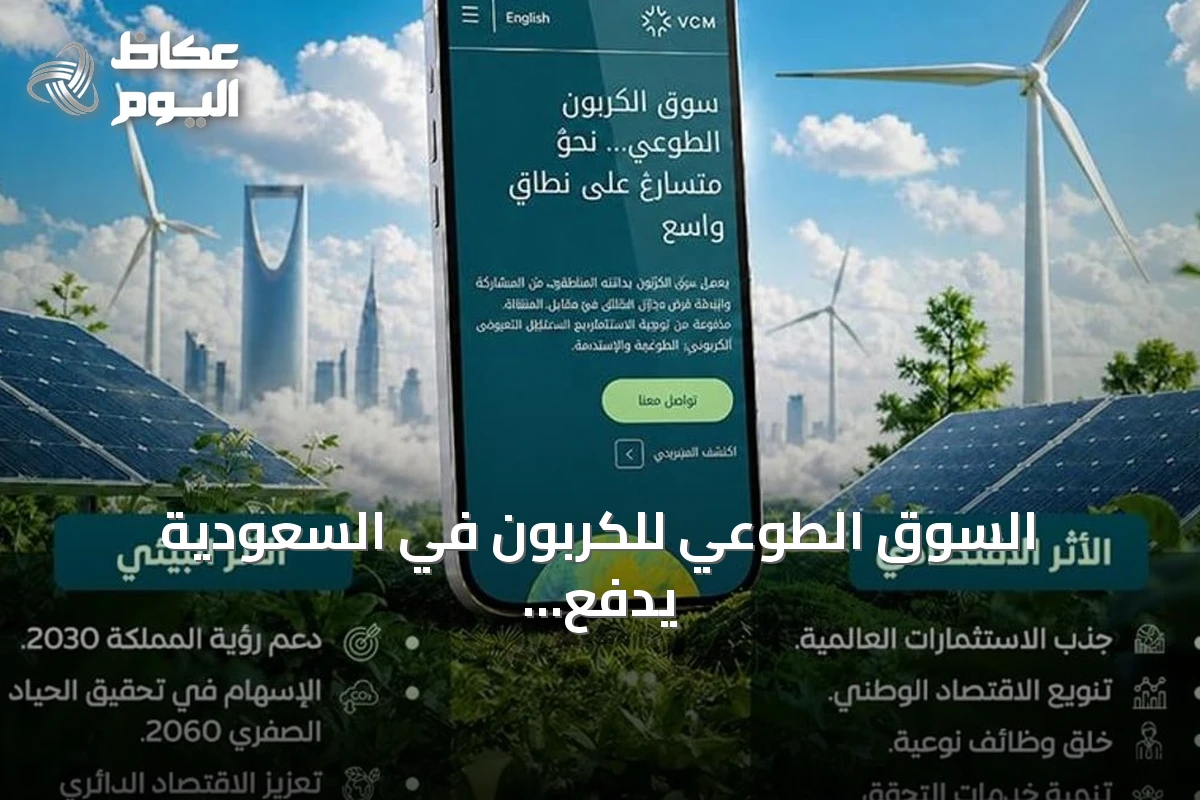 السوق الطوعي للكربون في السعودية يدفع عجلة الاقتصاد منخفض الكربون